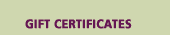 gift certificates